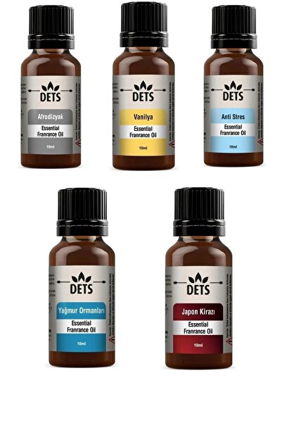 Butfulake 5li Uçucu Yağ Buhurdanlık Yağı Difüzör Esansı Oda Kokusu Esansı Hav...