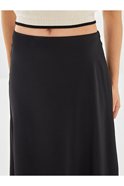 LC Waikiki Peak New Season Slim Fit Satin Women's Skirt