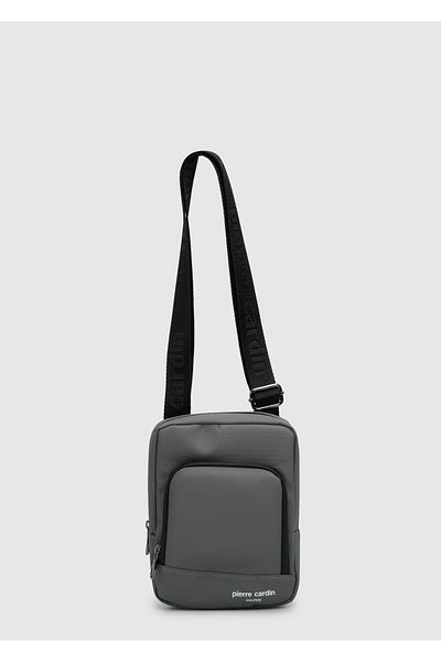 Pierre Cardin Gray Men's Crossbody Bag