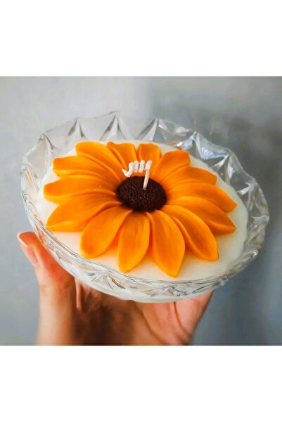 morlalem m 11,7cm Papatya Çiçeği Silikon Kalıp K-113, Kokulu Taş Sabun Polyes...