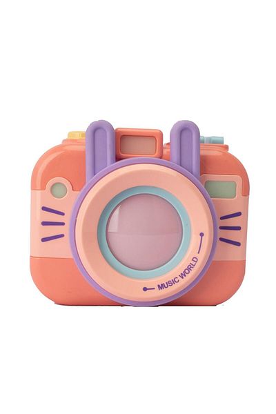 Fab N Funky كاميرا إضاءة موسيقية للأطفال HJ-9008A، تعزز اللعب الخيالي والمهارات الحركية، للأطفال من سن 3 سنوات فما فوق
