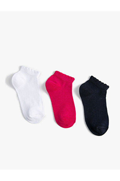 Koton Чорапи 3 пакета от смесен памук