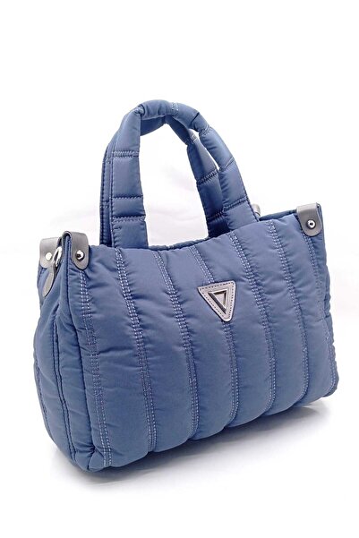 MAC&MOS Жіноча сумка через плече синя з капюшоном