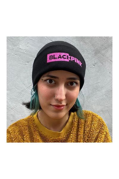 Köstebek K-pop Black Pink New Logo Beanie
