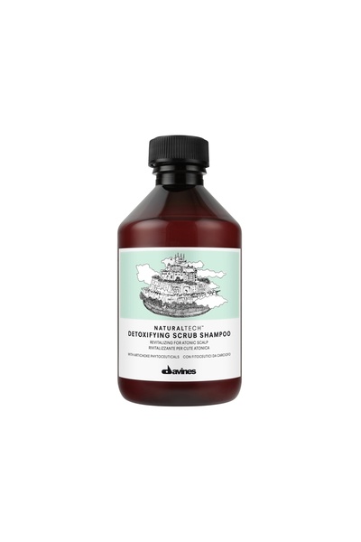 Davines Davines Detoxifying Scrub - 250 ml Chemical Shampoo for Purifying Hair