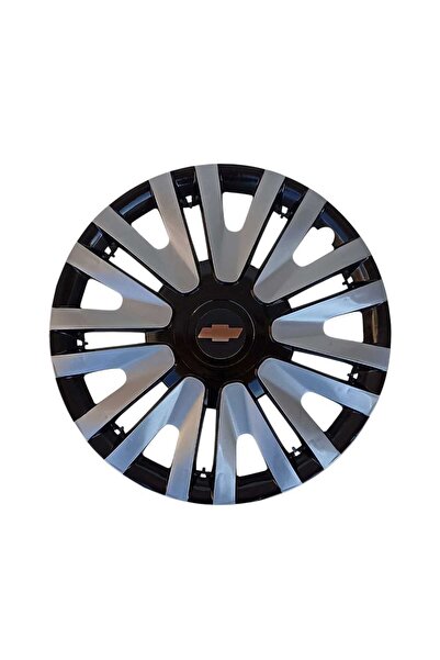 Gülcan Auto Chevrolet  Kalos/Cruse/Aveo 14 inç JANT KAPAĞI SETİ-GofyGri&Siyah