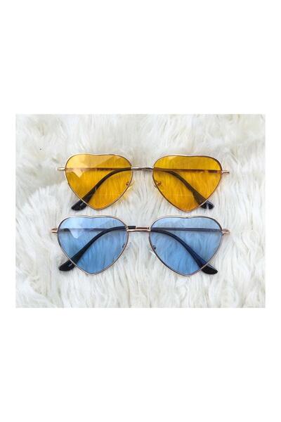 Köstebek Heart Rimmed Sunglasses 2