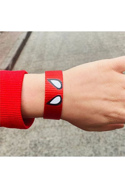 Köstebek Red Spider Snap Bracelet