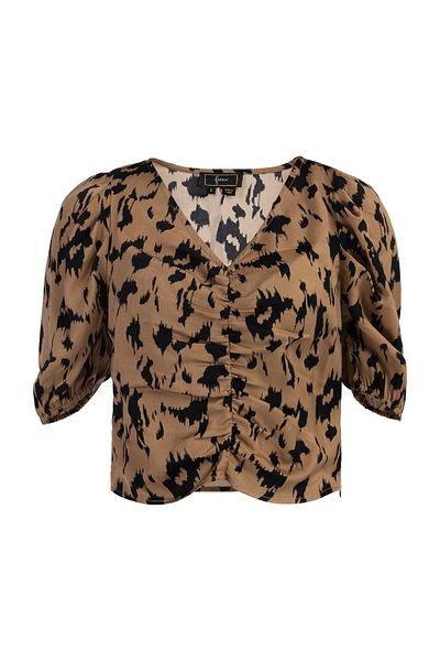Faina Drapiertes Blusenshirt