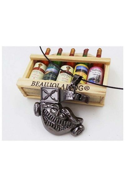 Köstebek Anime Tokyo Ghouls Ken Kaneki Drawstring Necklace