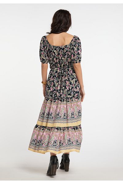 USHA Midikleid Mit Paisley-print