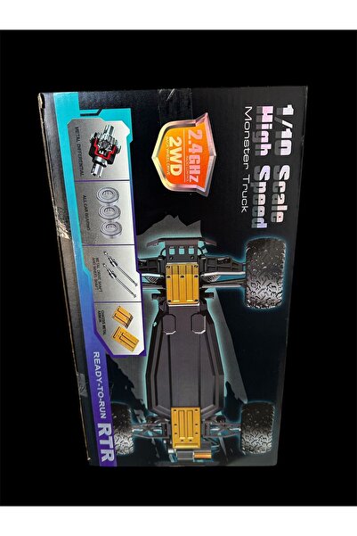 OyuncakMall Polar Lıghts Truck 45 KMH 1:10 High Speed HS10421