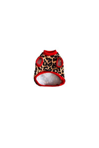 atelyu Leopard Patterned Cat Dog T-Shirt