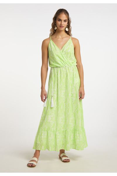 Izia Midikleid mit Batikprint