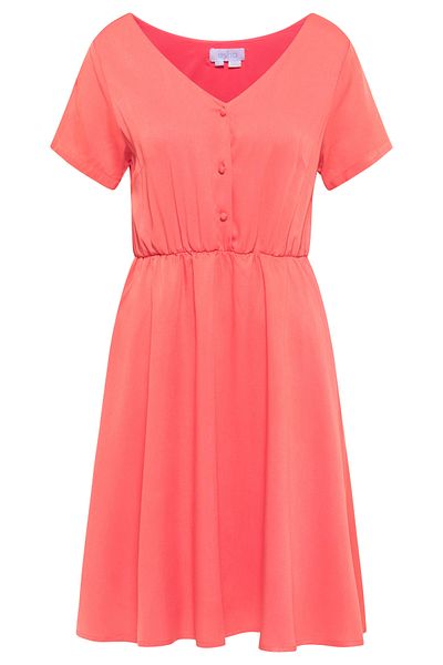 usha blue label Midikleid