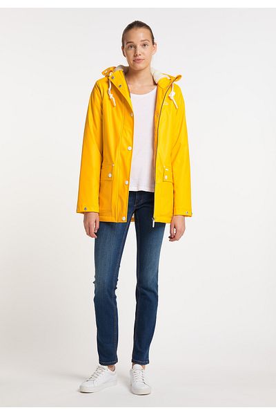 Icebound Regenjacke Mit Faux-fur Innenfutter