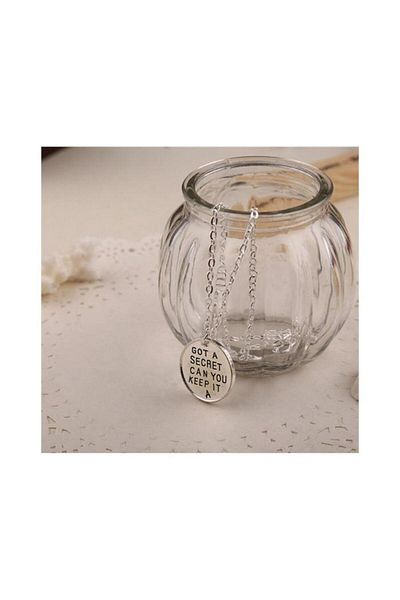 Köstebek Pretty Little Liars Got A Secret Can You Keep It Necklace