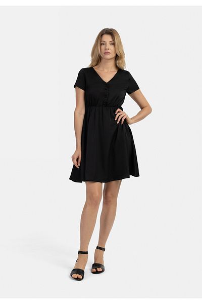 usha black label Midikleid