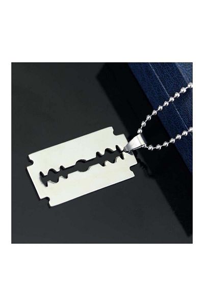 Köstebek Razor Shaped Necklace