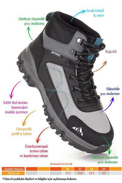KARAMAZI Παπούτσια για αγόρια Karamazı Kids Refka Lace-Up Thermo Sole