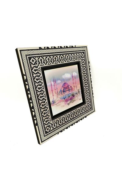 Sadrazam Masa MDF imprimata Moscheea Sultanahmet 20x20 Krt-12