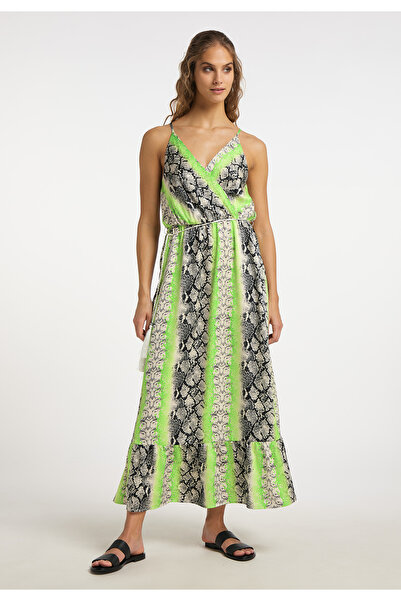 Izia Maxikleid mit Schlangenprint