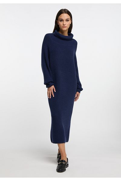 RISA Strick Langarmkleid midi