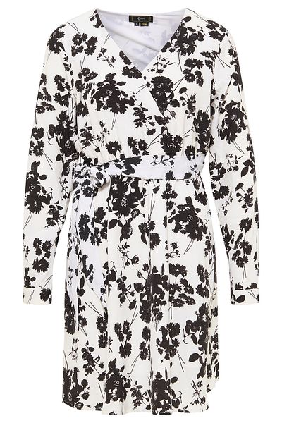 Faina Midikleid mit Blumenprint