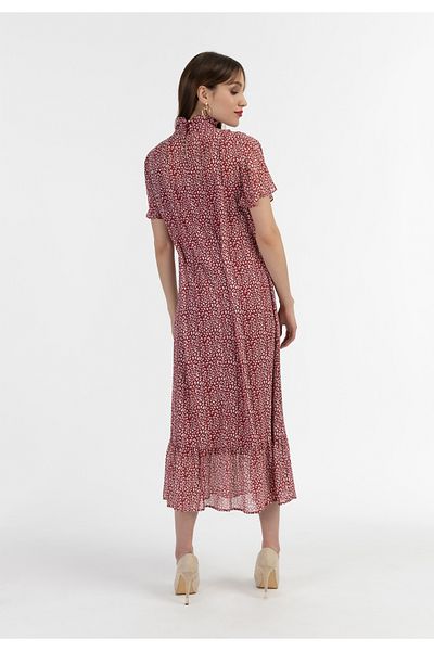 Faina Midikleid aus Chiffon