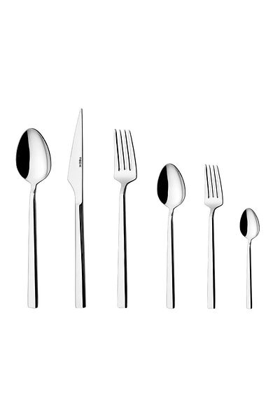 TEC-X Eva 72 Piece Knife and Fork Set - With Storage Container Gift