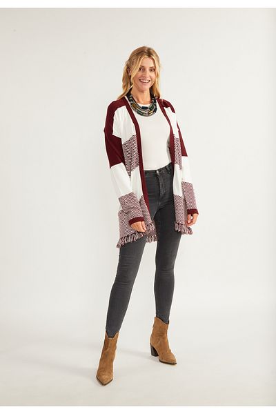 USHA Offener Strick Cardigan