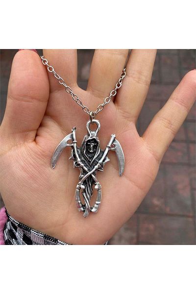 Köstebek Death Angel Necklace