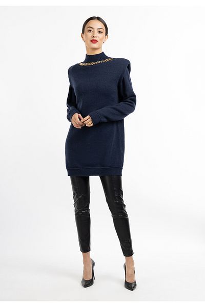 Faina Pantofi de fumat Strickkleid
