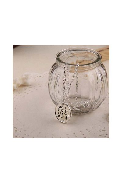 Köstebek Pretty Little Liars Got A Secret Can You Keep It Necklace