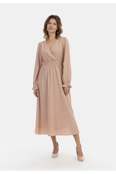USHA Maxikleid Mit Allover-print
