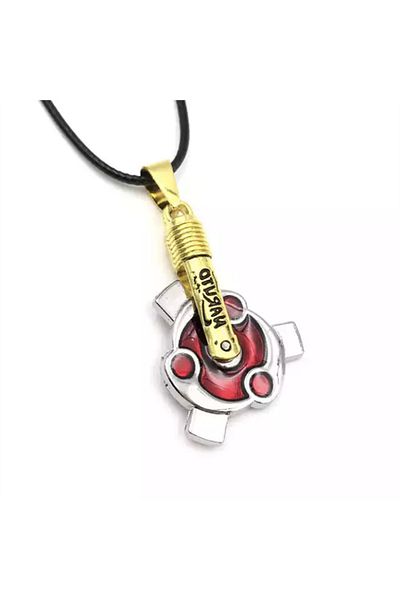 Köstebek Anime Naruto Wheel Eyes Necklace