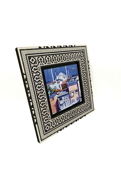 Sadrazam Masa MDF imprimata Moscheea Sultanahmet 20x20 Krt-15
