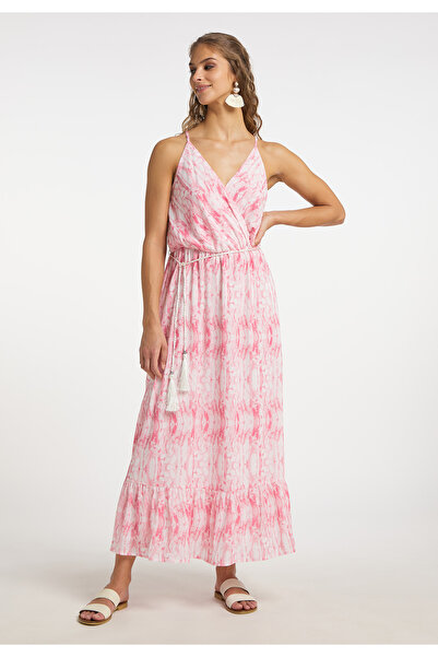 Izia Midikleid mit Batikprint