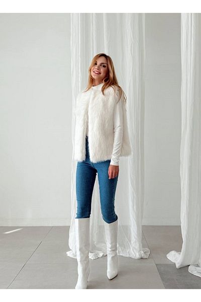 FASHION HAYAL Nexeva Hayal Fashion Short Fur Vest