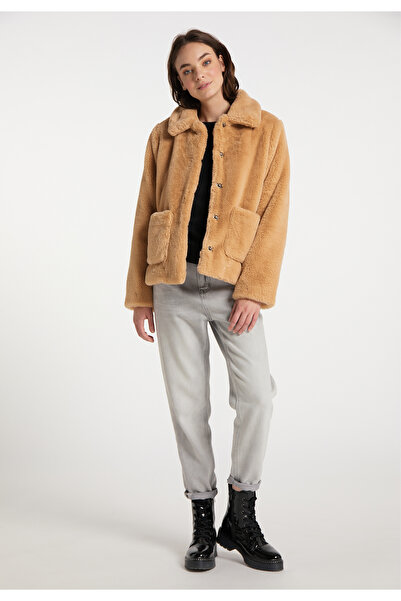 myMo Jacke aus Kunstfell