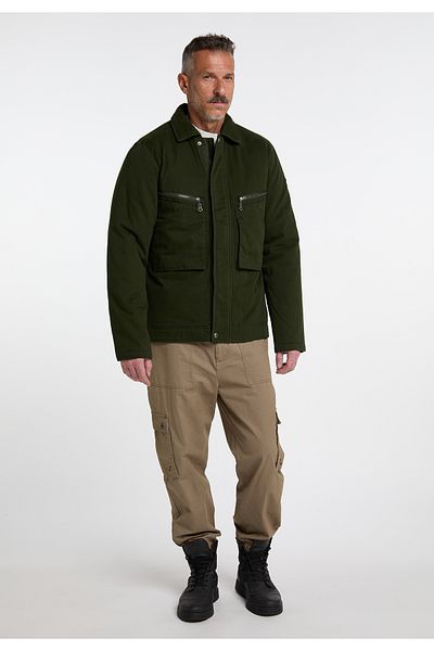 Dreimaster Winterjacke Aus Baumwolle