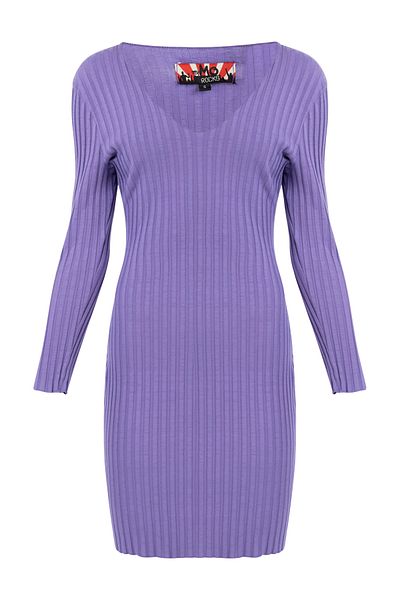 myMo Rocks Kleid aus Rippstrick