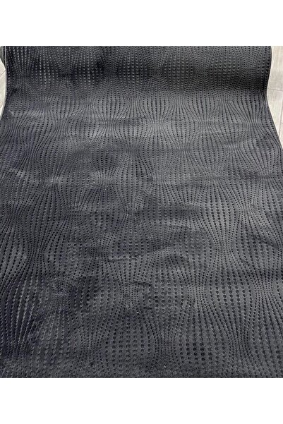 Merinos Rölyef Polo Antrasit Kaymaz Taban Kesme Halı Yolluk Filizon