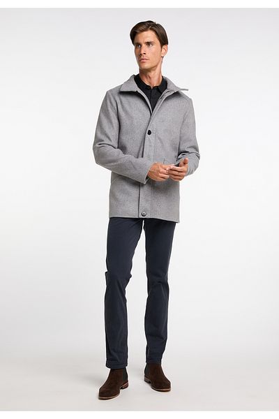 Dreimaster Übergangsjacke Aus Wollgemisch
