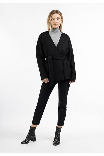 Dreimaster Übergangsjacke aus Wollgemisch