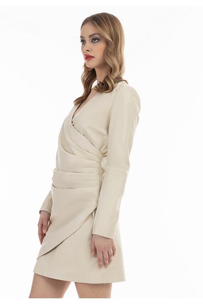 Faina Lederkleid