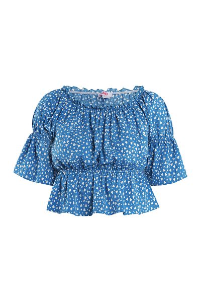 myMo Blue mit Herzchenprint