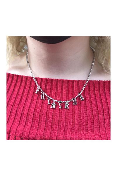 Köstebek Princess Letter Necklace