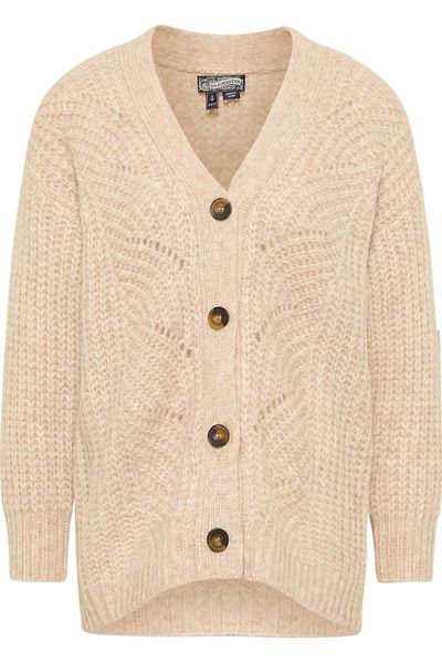 Dreimaster Strickjacke Mit Knöpfen