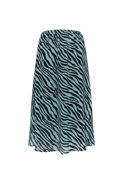 Faina Rock mit Zebra-Print
